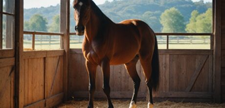Como prevenir vícios de estábulo como o aerofagia em cavalos