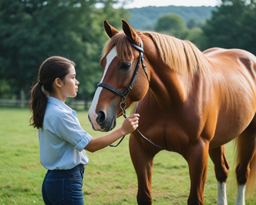 Dicas práticas para reduzir o comportamento de morder em potros