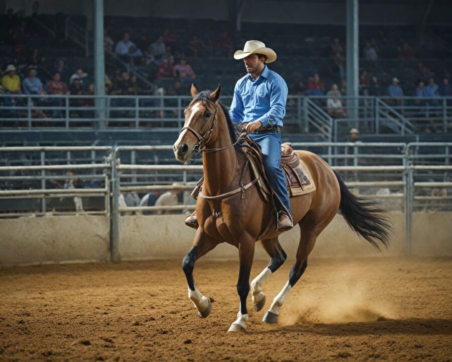 Como preparar um cavalo para a prova de stake race