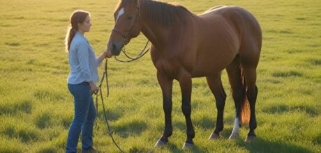 Como realizar uma rotina de alongamento para cavalos