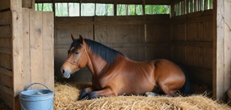 Como criar um espaço de descanso confortável para cavalos