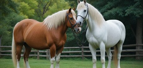 Como escolher entre um cavalo Percheron e Belgian Draft