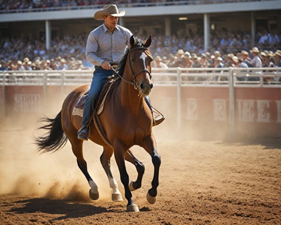 Melhores raças de cavalos para eventos de western
