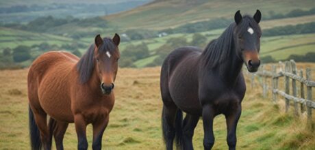 Como escolher entre um Exmoor Pony e Dartmoor Pony
