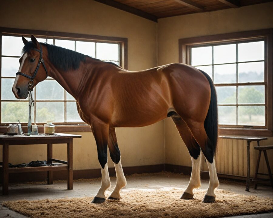 Como tratar cavalos com lesões musculares de forma eficaz