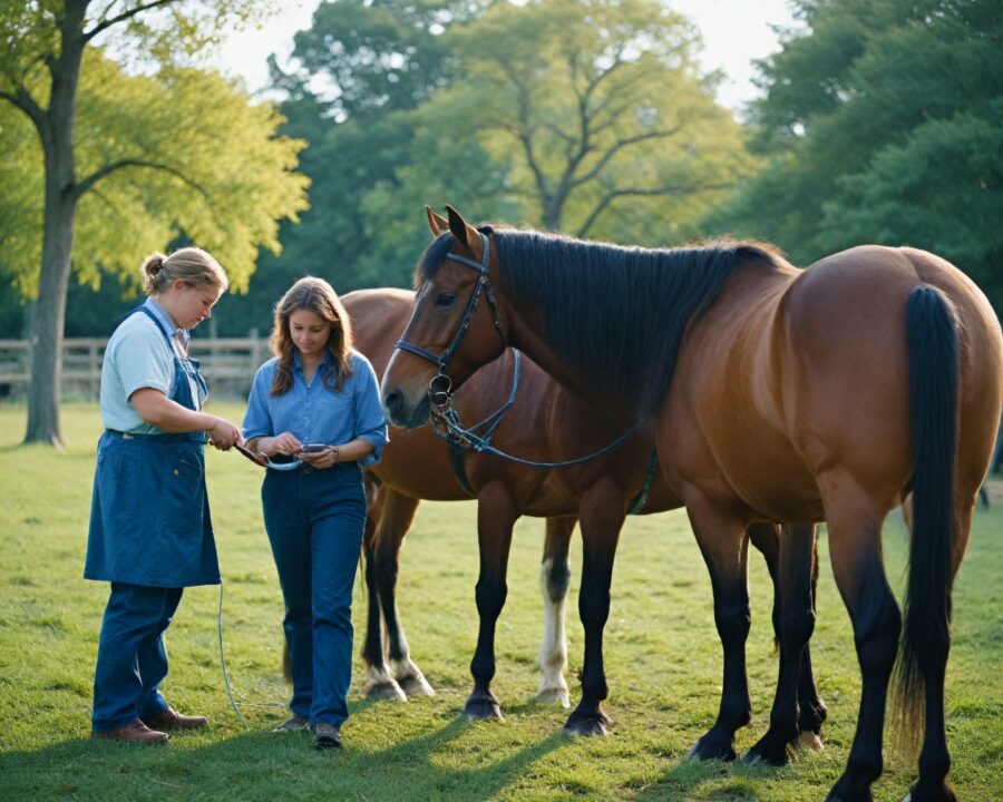 Cuidados essenciais para cavalos com miopatia por esforço