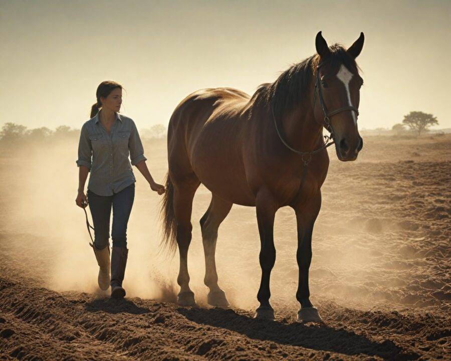 Cuidados essenciais com cavalos em épocas de seca extrema