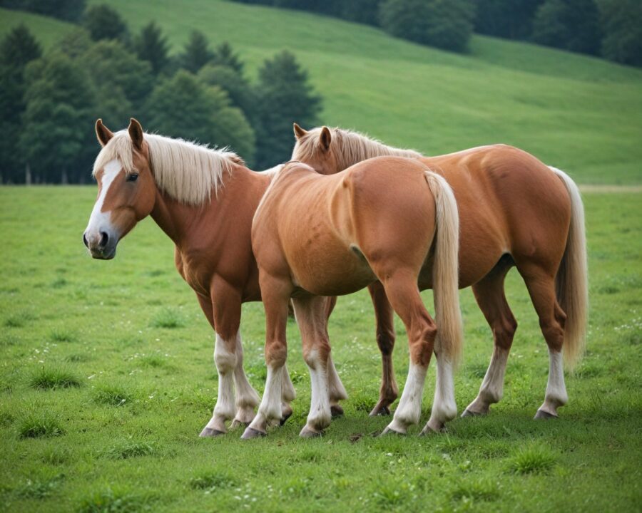 como escolher entre um cavalo haflinger e um fjord: guia completo