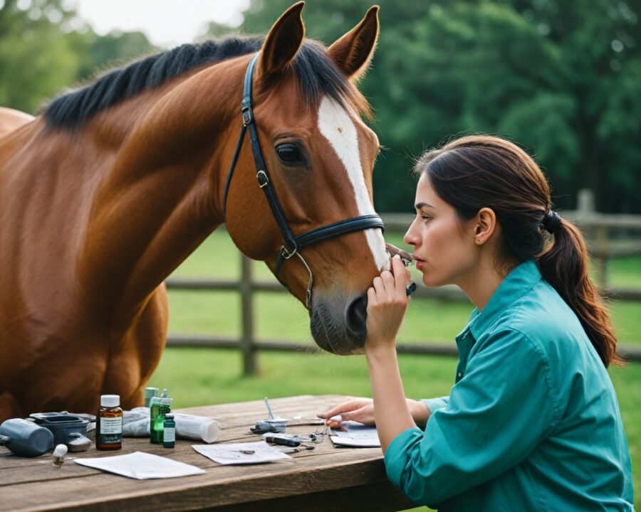como tratar cavalos com problemas respiratórios de forma eficaz