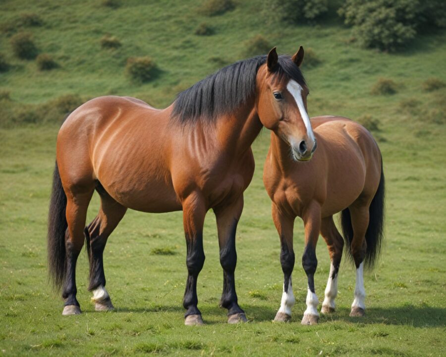como escolher entre um cavalo caspian e exmoor: guia completo