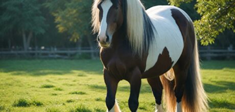 Características físicas do cavalo Gypsy Vanner: guia completo