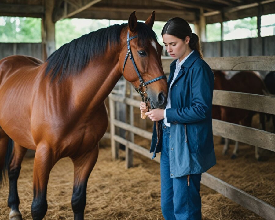 Sintomas comuns de problemas digestivos em cavalos: guia completo