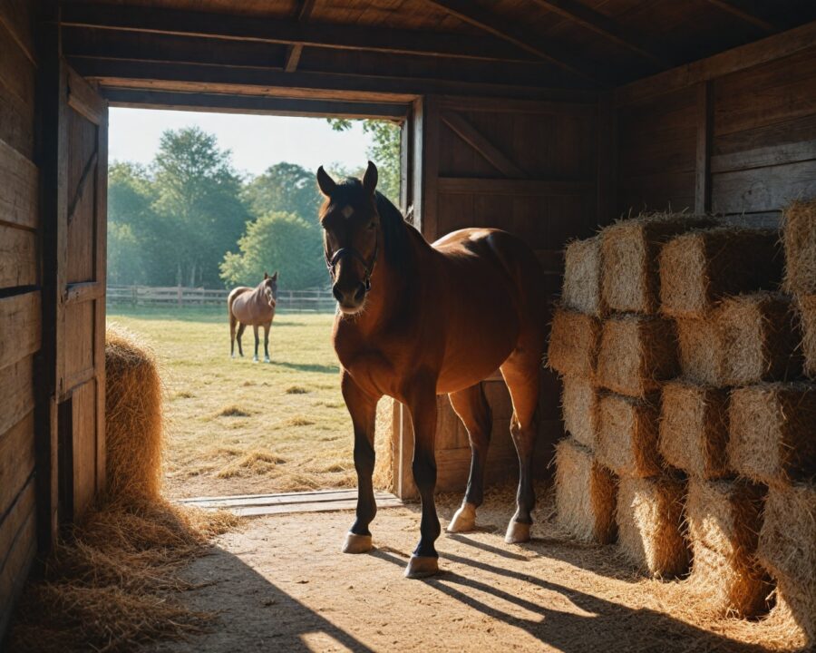 Cuidados essenciais para cavalos com alergias respiratórias