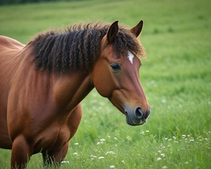 características marcantes do cavalo bashkir curly: tudo sobre a raça