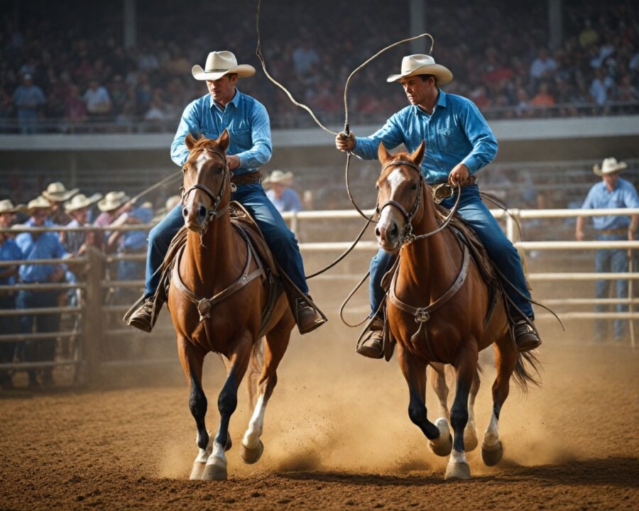 Entenda as diferenças entre team roping e tie down roping