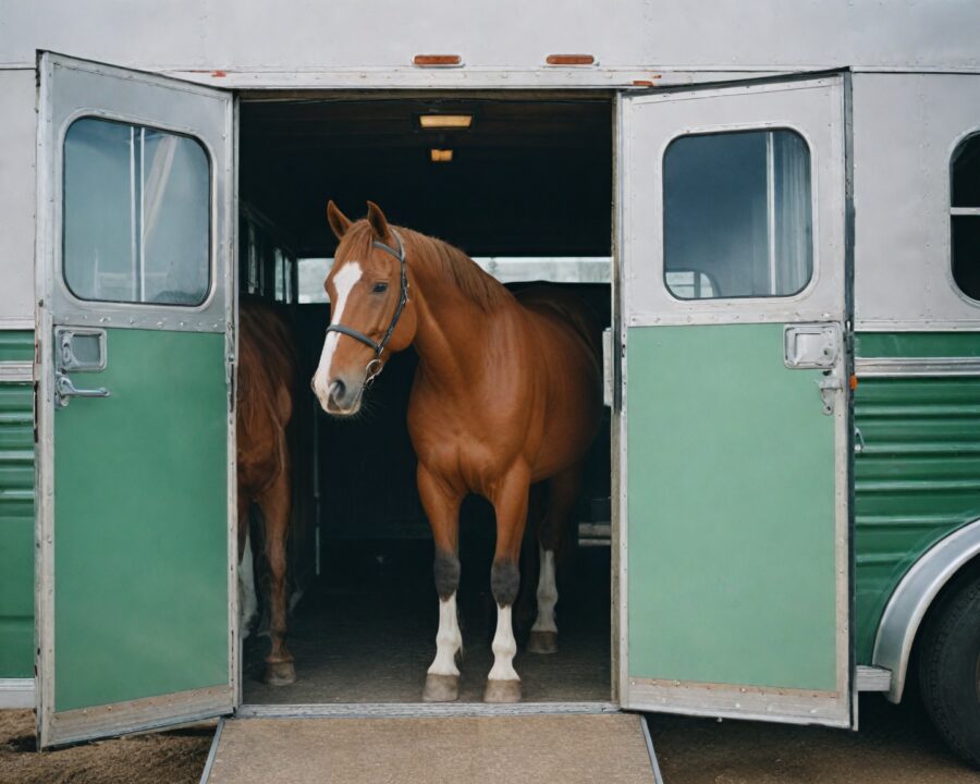 Como adaptar cavalos ao transporte em reboques: guia prático