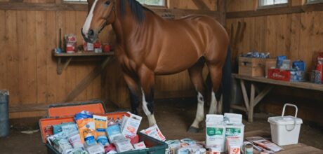 Equipamentos essenciais de primeiros socorros para cavalos: guia completo