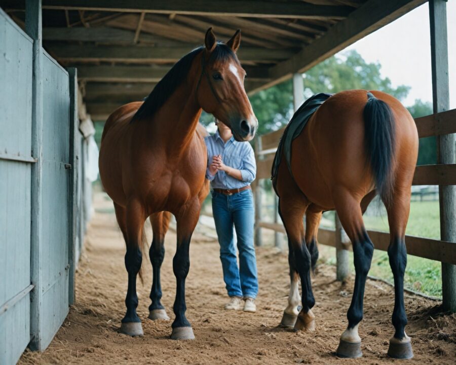 técnicas eficazes para manejo de cavalos recém-castrados
