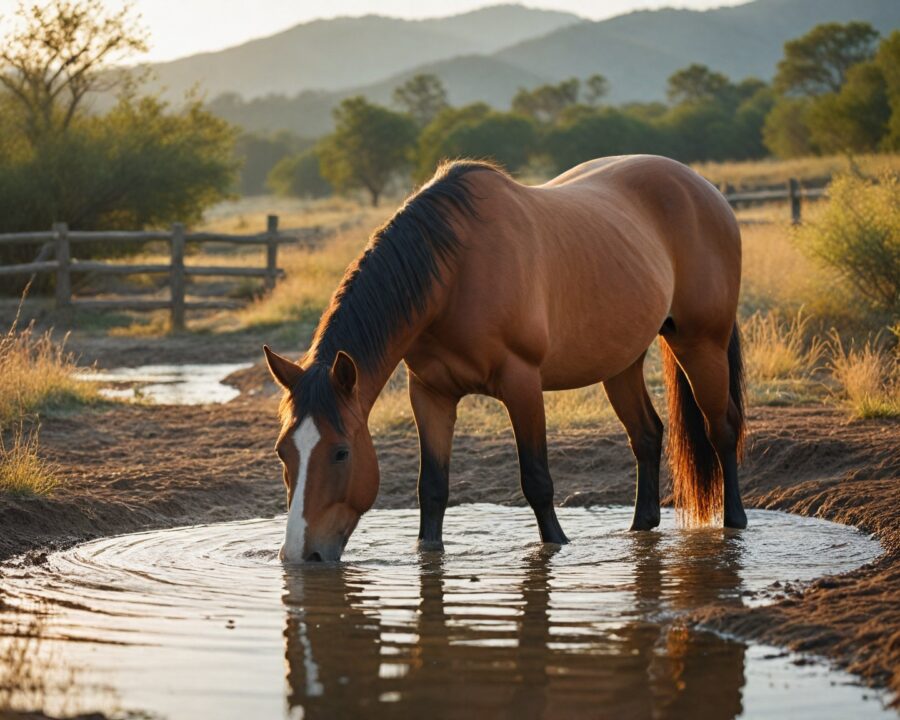 Sintomas de desidratação em cavalos: sinais e como agir
