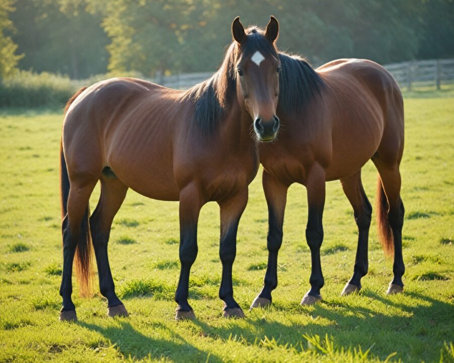 Cuidados essenciais para éguas prenhas: guia completo