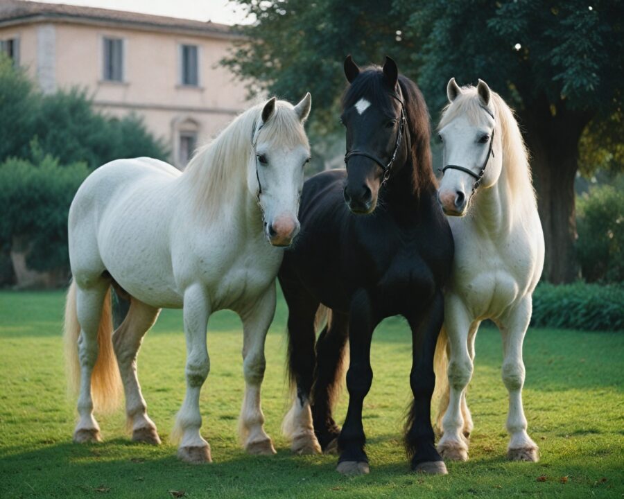 Diferenças entre cavalo Percheron e Shire: guia completo