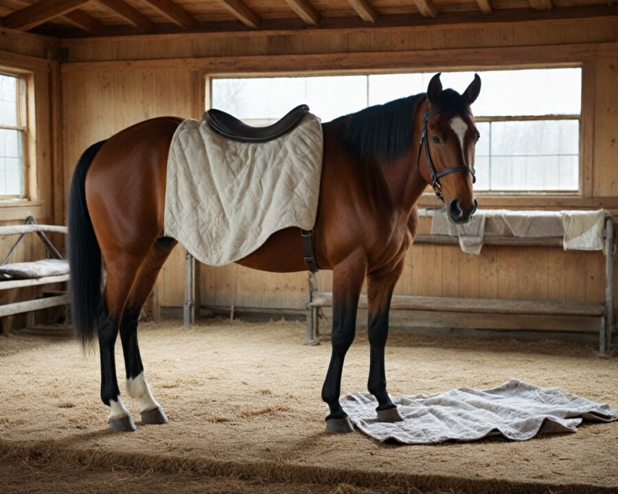 tipos de mantas ortopédicas para cavalos: guia completo