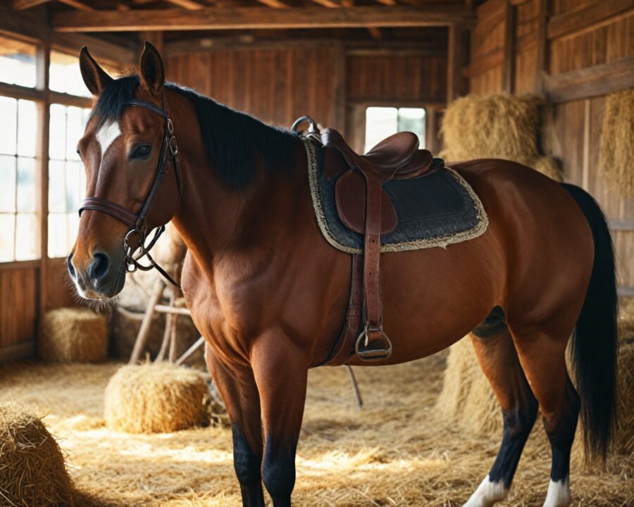 Como ajustar a cilha do cavalo para maior conforto e segurança