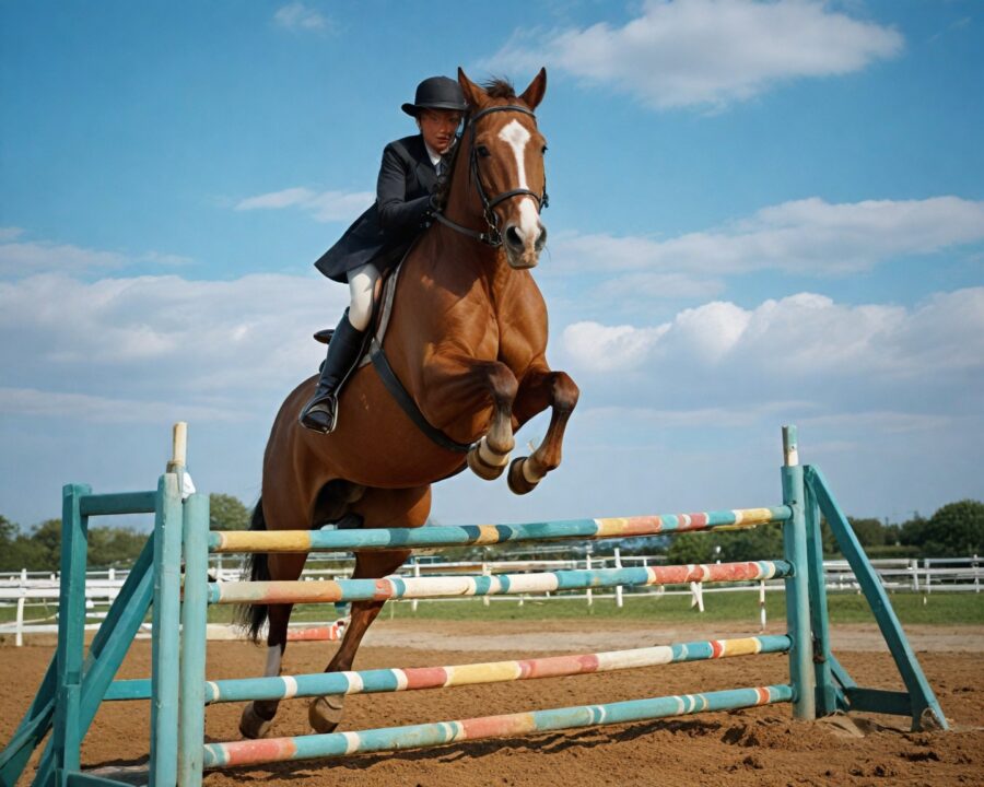 vantagens de usar protetores de membros em saltos equestres