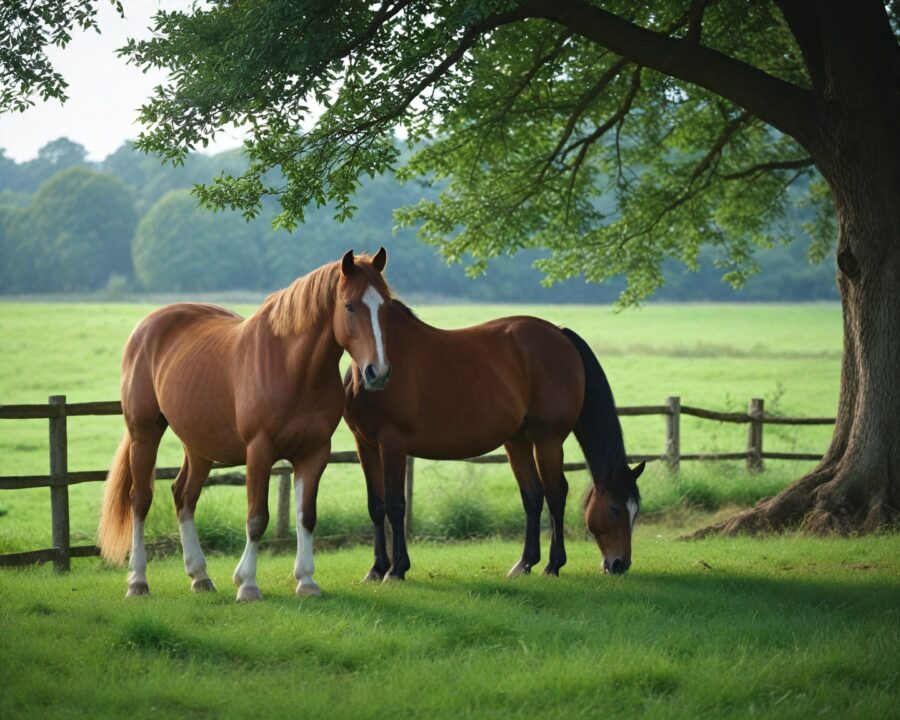 Como escolher entre um cavalo Caspian e Exmoor: guia completo