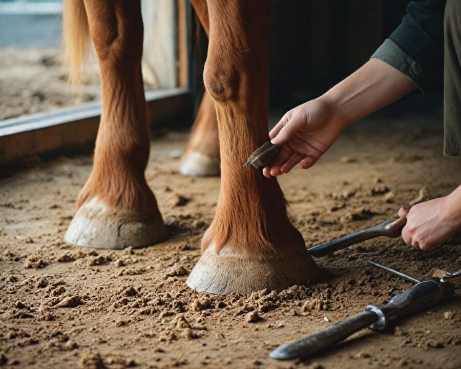 como manter os cascos dos cavalos saudáveis: guia essencial