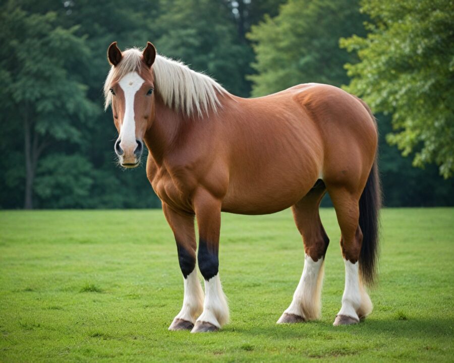 Características do cavalo Belgian Draft: tudo que você precisa saber