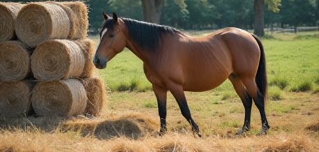Como escolher o melhor tipo de rede de feno para seu cavalo