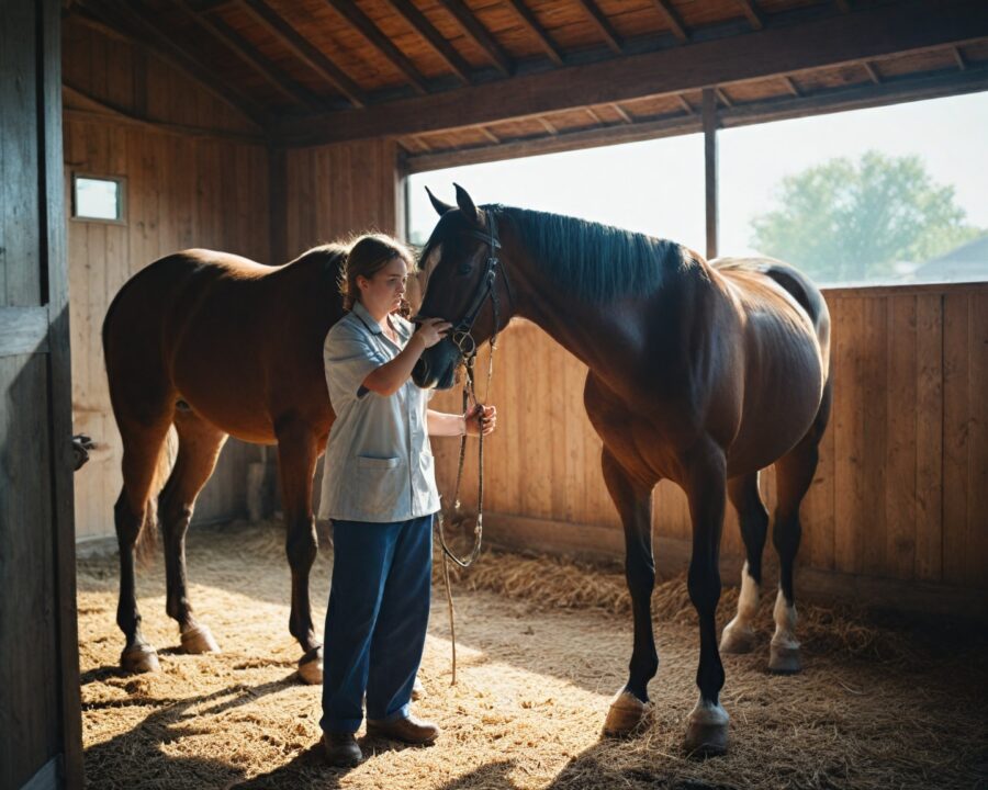 Cuidados essenciais com a vacinação anual dos cavalos
