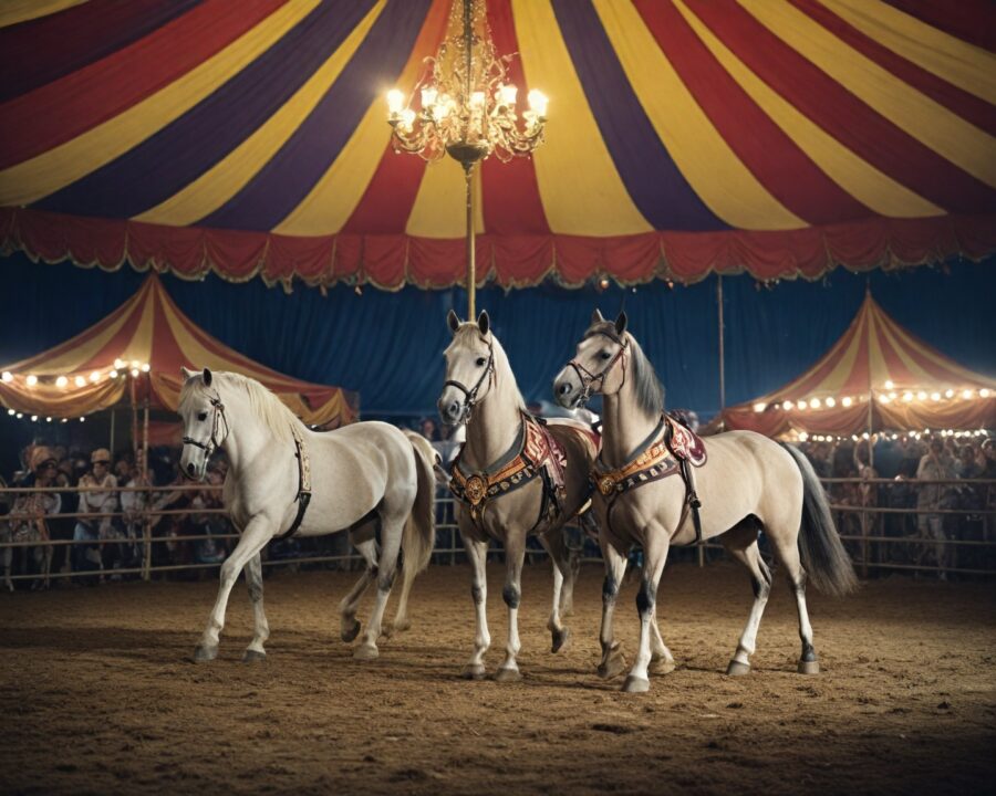raças de cavalos ideais para apresentações circenses