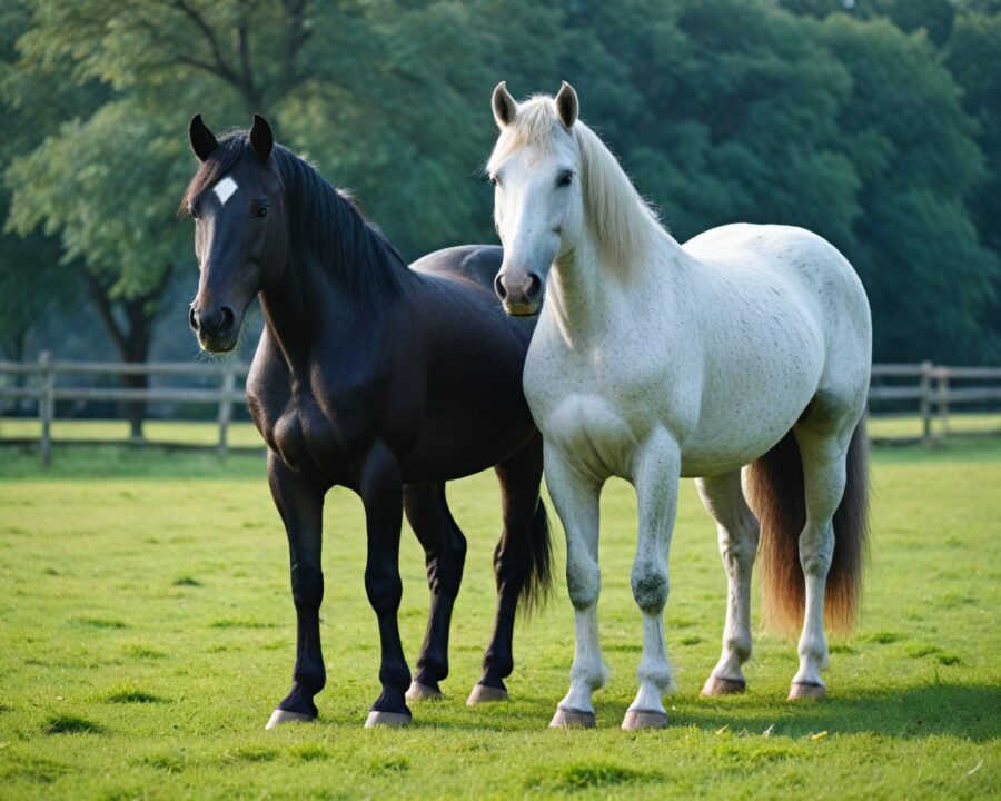 Diferenças entre cavalo Percheron e Shire: guia completo