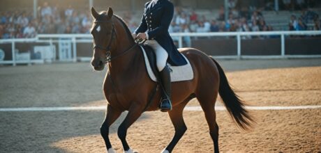 Características do cavalo lusitano em provas de adestramento