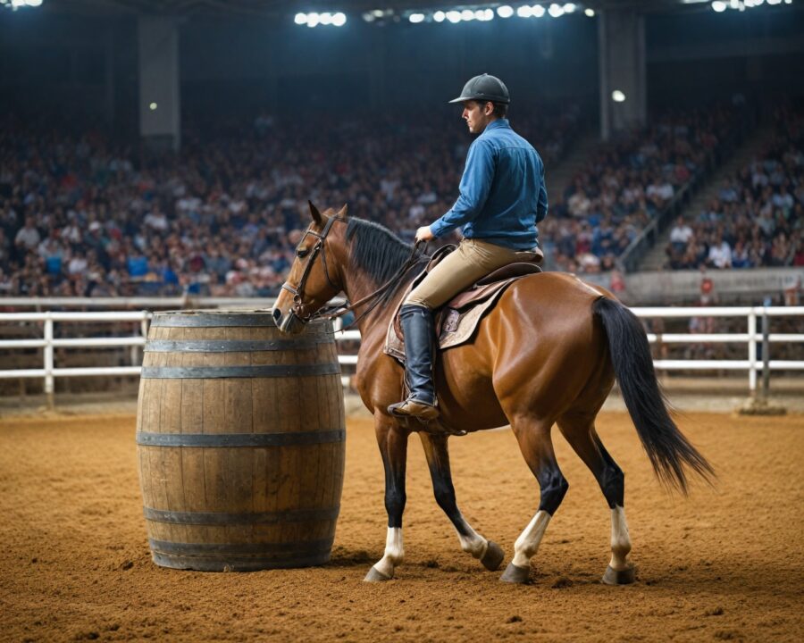Como preparar um cavalo para barrel racing: guia completo