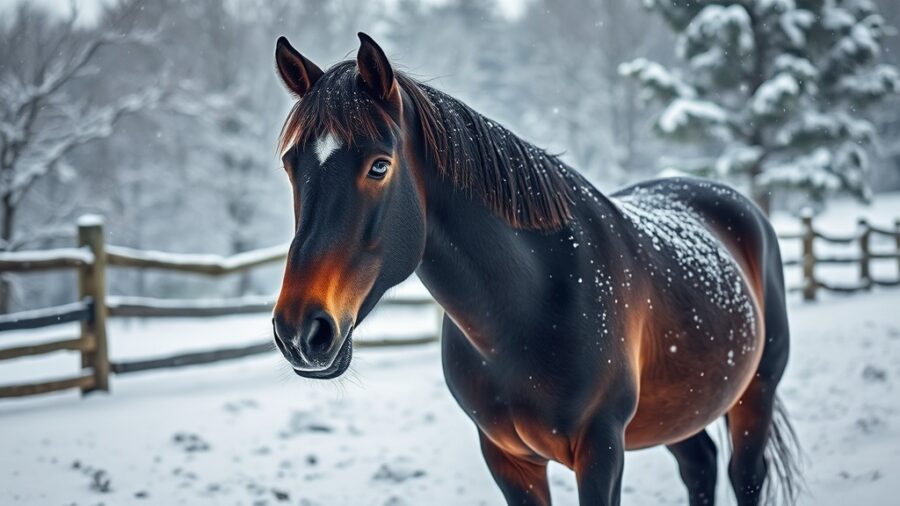 Cavalos no Inverno: Cuidados Especiais Necessários