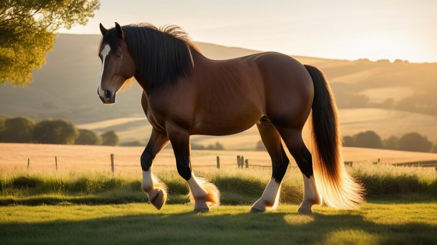 Raças de Cavalos Pesados Gigantes: Conheça os Gigantes do Campo