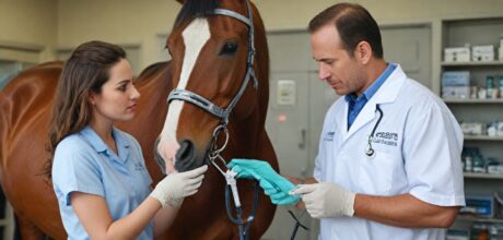 Como ensinar cavalos a aceitar tratamentos veterinários