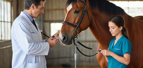 Como fazer um check-up respiratório em cavalos atletas