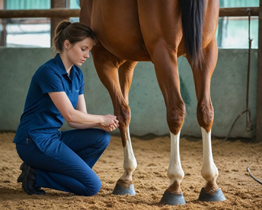Como evitar síndrome de esforço em cavalos atletas
