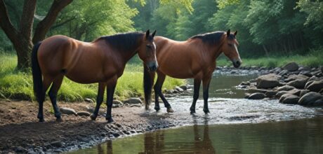 Como ajudar cavalos a superar o medo de água: guia prático