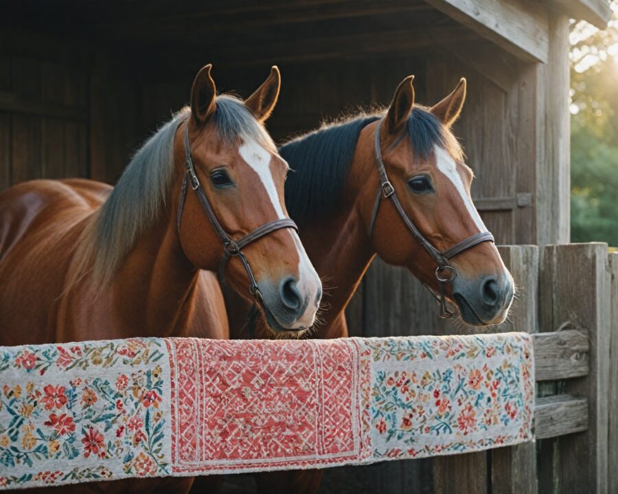 Como introduzir cobertores para cavalos de forma segura e eficaz