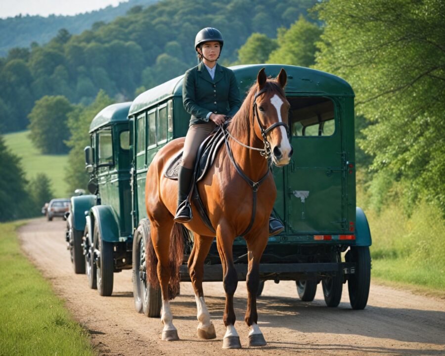 Como transportar cavalos com segurança em longas distâncias