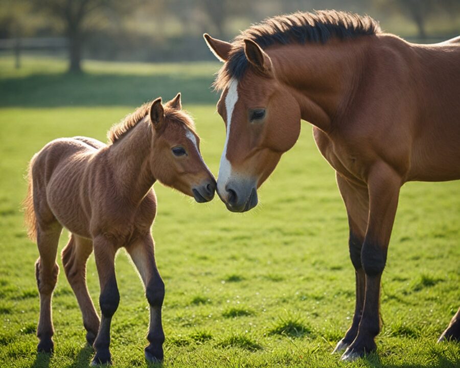 Dicas práticas para socialização de potros recém-nascidos