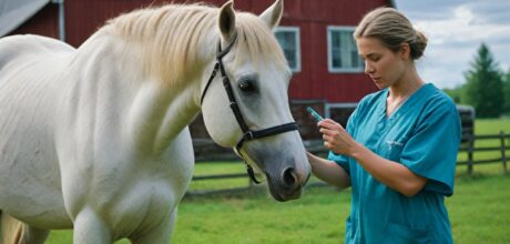 cuidados essenciais para a vacinação anual dos cavalos