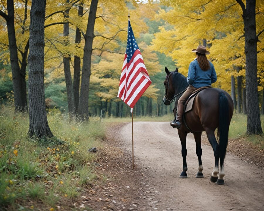 Técnicas eficazes de dessensibilização para cavalos de trilha
