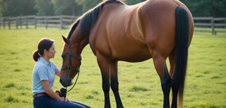 maneiras eficazes de reduzir o estresse em cavalos de competição