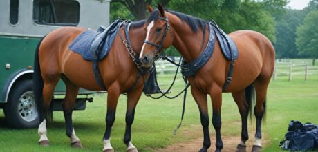 Acessórios de segurança indispensáveis para transporte de cavalos